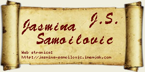 Jasmina Samoilović vizit kartica